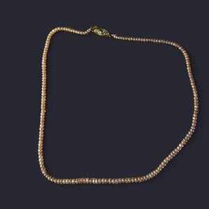 Genuine Pink Pearl Necklace
